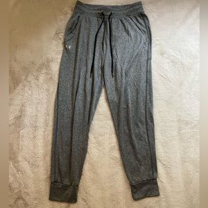 UNDER ARMOUR: Women’s gray ‘Heatgear’ athletic Jogger